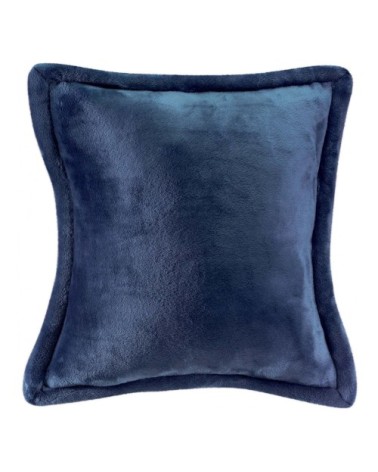 Coussin  en polyester encre 50 x 50
