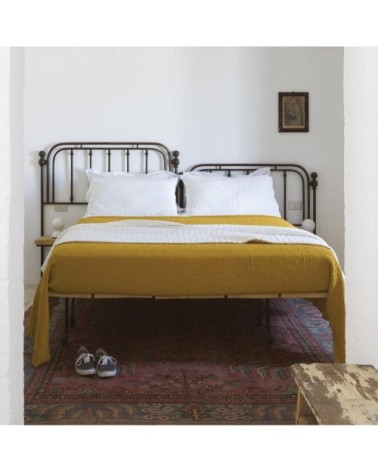 Jete  en coton maïs 240 x 260