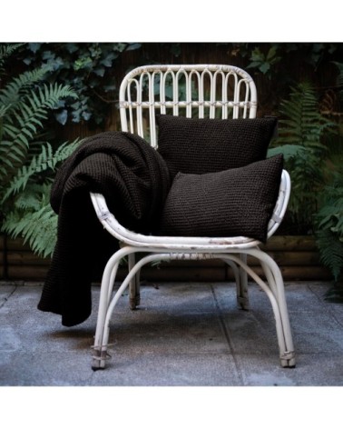 Jete  en coton carbone 260 x 260