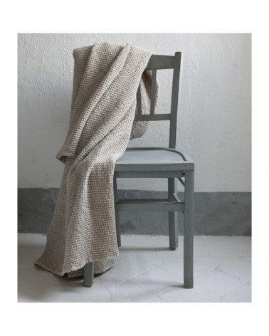 Jete  en coton blanc 240 x 260