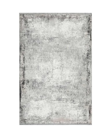 Tapis tissé fin Vintage beige gris pour salon, chambre 290x200