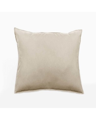 Taie D'oreiller en Coton Blanc 65x65 cm cm