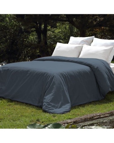 Housse de couette en Coton Granit 140x200 cm cm