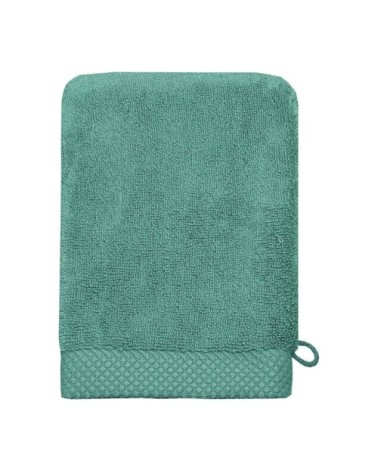 3 gants de toilette zéro twist 560gr/m²  aqua sea 16x22 cm