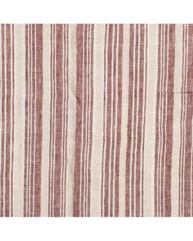 Tablier japonais en lin lavé  cardinal Taille unique