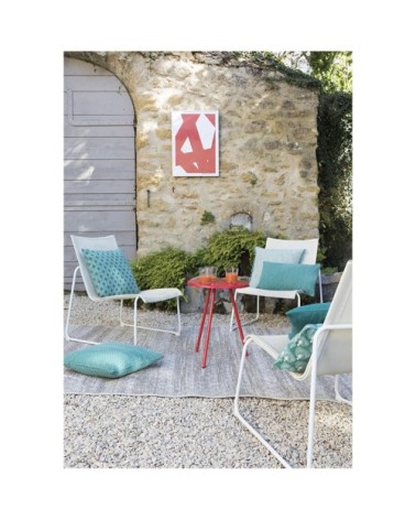 Tapis  outdoor en polypropylene acier 160 x 230