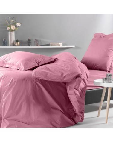 Taie de traversin en Percale Bois De Rose 230 cm cm