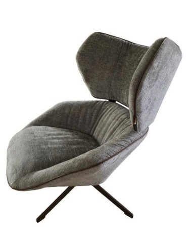 Fauteuil confortable en velours