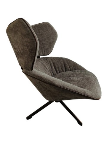 Fauteuil confortable en velours