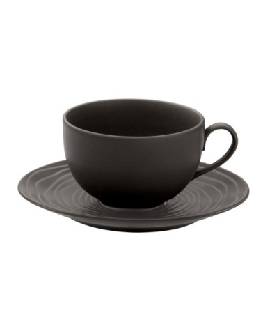 Tasse et soucoupe déjeuner - Lot de 6
