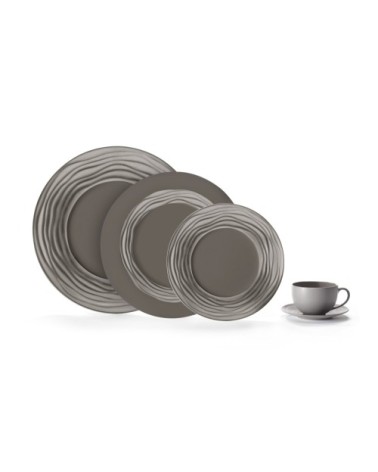 Tasse et soucoupe déjeuner - Lot de 6