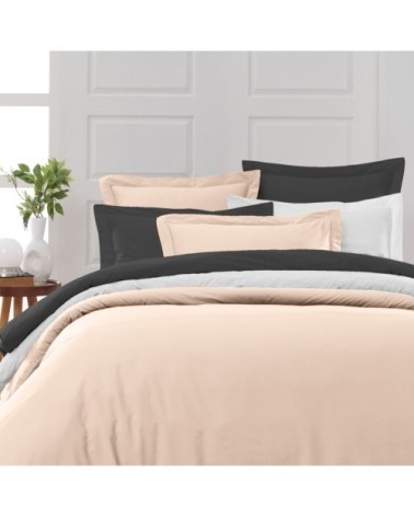 Housse de couette en percale coton  petale 200x200 cm