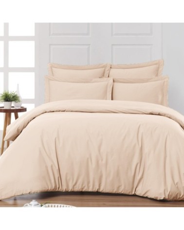 Housse de couette en percale coton  petale 240x220 cm
