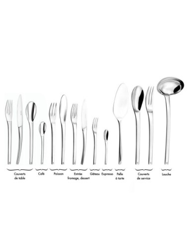Service couverts à poisson 12 pièces