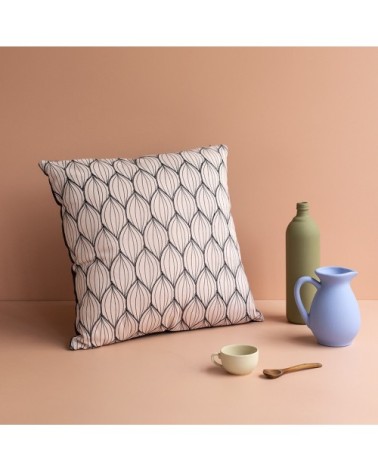 Housse de coussin 45x45 imprimé graphique