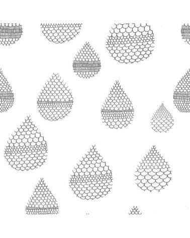 Papier peint noir et blanc