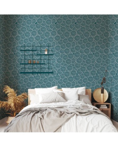 Papier peint canard imprimé fruit