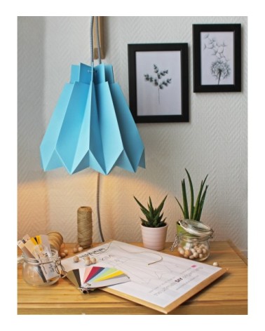 Suspension origami en papier kit DIY