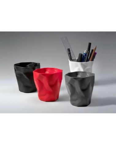 Pot à crayons design noir