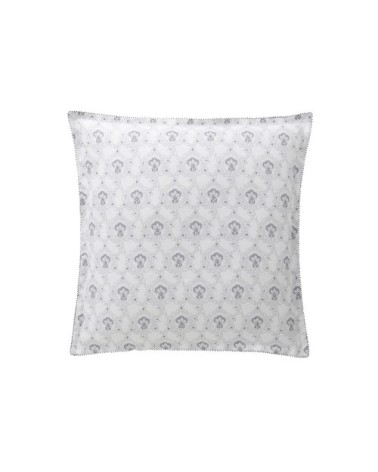 Taie d'oreiller en lin blanc 65x65