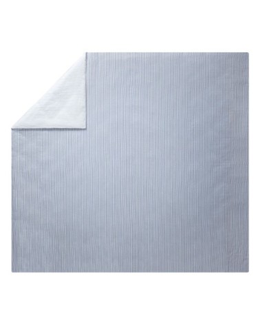 Housse de couette en lin bleu denim 240x220