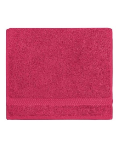 Lot de 3 serviettes invité 550gr/m²  rose indien 30x50 cm