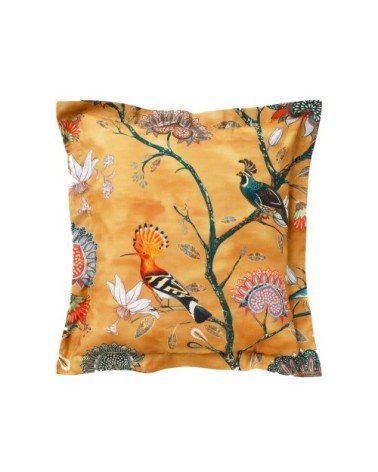 Taie d'oreiller 63x63 en coton multicolore