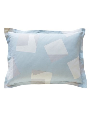 Taie d'oreiller 50x70 en coton gris