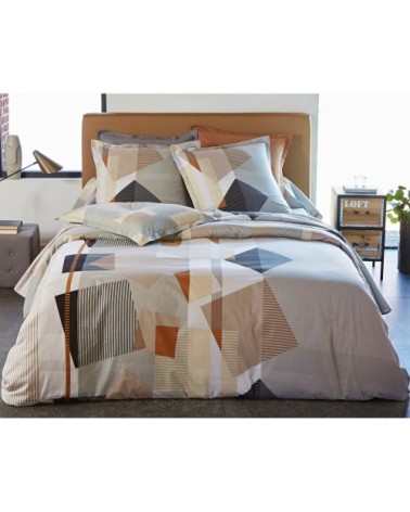 Drap-housse 90x190 en coton gris