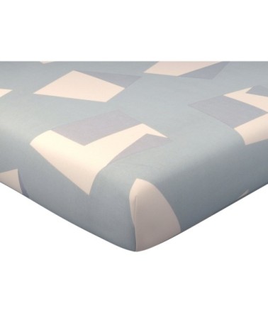 Drap-housse 160x200 en coton gris