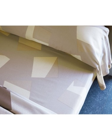 Drap-housse 160x200 en coton gris