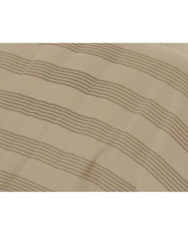 Housse de couette 200x200 en satin de coton  beige