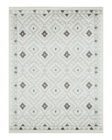 Tapis moderne motif géométrique gris - 120x160