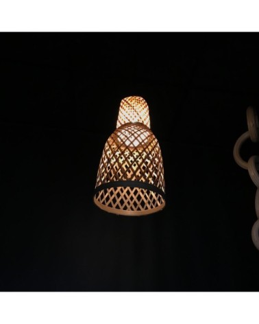 Suspension tressée en bambou H30