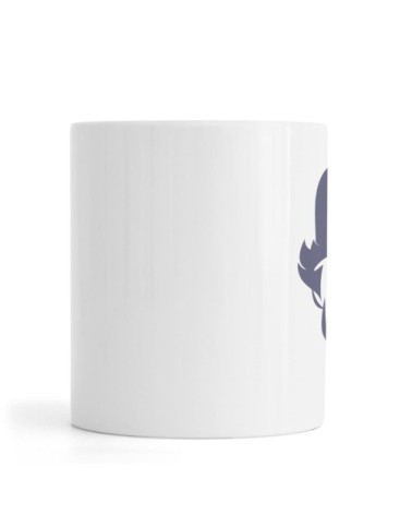 Mug en céramique en violet