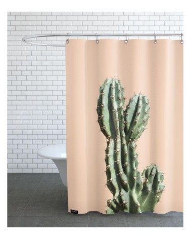 Rideau de douche en polyester en vert &  150x200