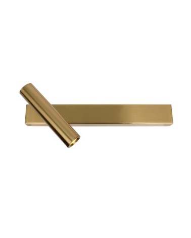 Applique en acier, aluminium et silicone laiton 30 cm