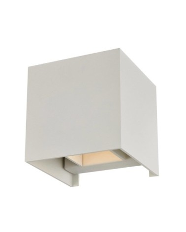 Applique murale en aluminium blanc