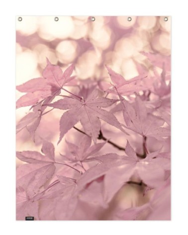 Rideau de douche en polyester en rose 150x200