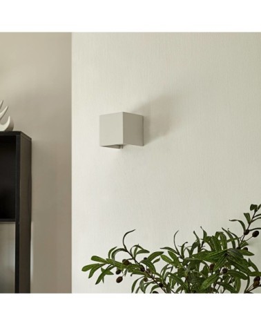 Applique murale en aluminium blanc