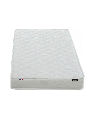 Matelas classique tissu blanc 90 x 190 cm