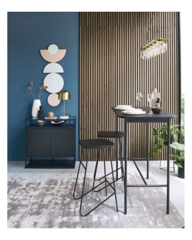 Suspension 5 globes en verre et métal doré