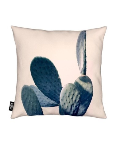 Coussin en microfibre en rose & vert 30x30