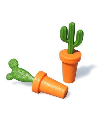 Bouchon de bouteille cactus - Lot de 2