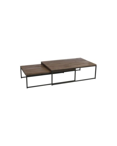 Lot de 2 grandes tables gigognes