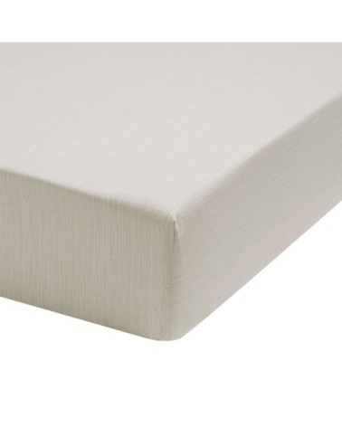 Drap housse en bambou lin 160x200