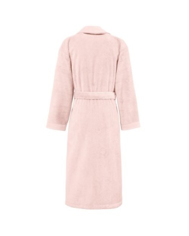 Peignoir de bain mixte col châle Poudre L