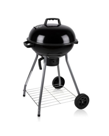 Barbecue noir acier h87xl48.5xl48.5cm