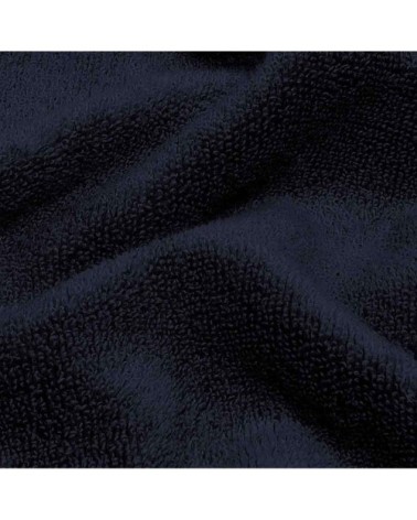 Serviette de toilette  zéro twist 560gr/m²  bleu nuit 50x100 cm