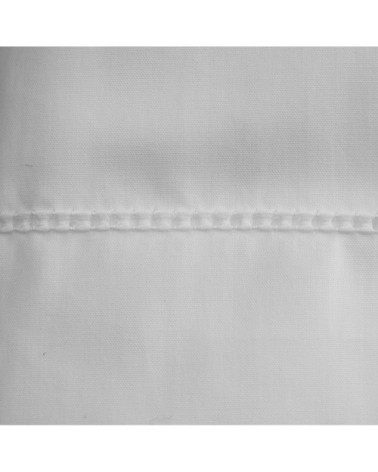 Housse de couette en percale de coton blanche 80 Fils 260X240 CM